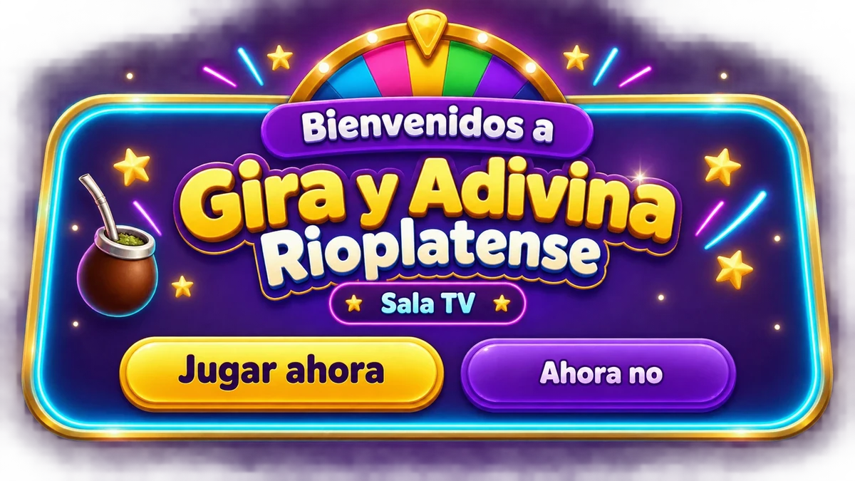 Bienvenidos a Girá y Adiviná Rioplatense - Sala TV